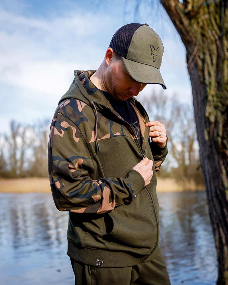 Толстовка Fox Lightweight Khaki / Camo Split Zip Hoody - Зображення 7