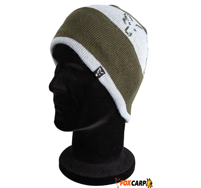 Fox Green/Silver Beanie