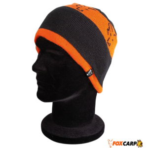 FOX BLACK & ORANGE BEANIE