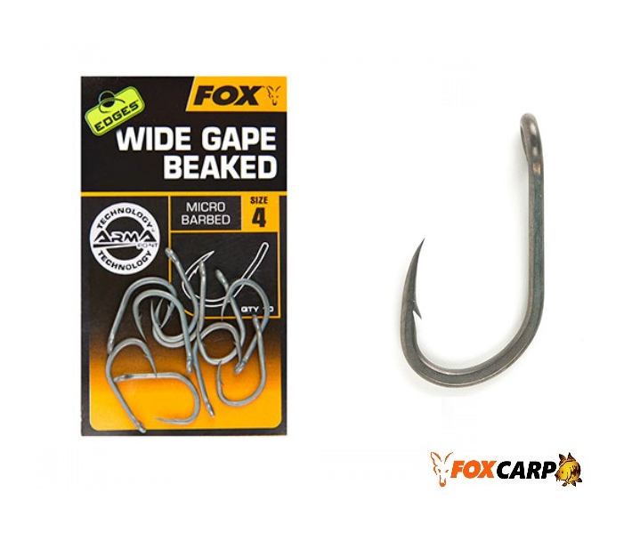Гачки Fox EDGES™ Wide gape beaked