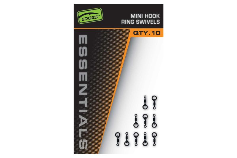 Міні вертлюг Fox Edges Mini Hook Ring Swivels