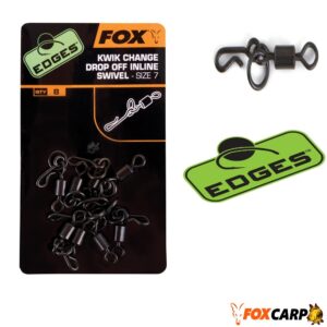 Fox Вертлюжок для ин лайн грузил EDGES™ Kwik Change Inline Swivel