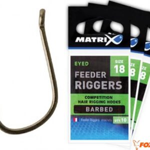 Matrix Крючки Фидерные Feeder Rigger Hooks