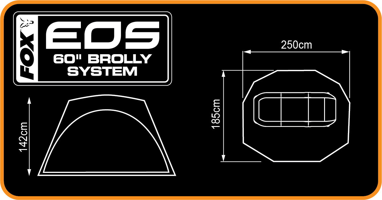 Система Fox Eos 60in Brolly System - Зображення 2