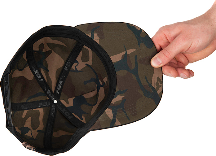 Кепка Fox Black / Camo Snapback hat - Зображення 7