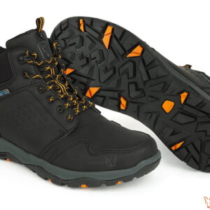 Fox Collection black / orange mid boot