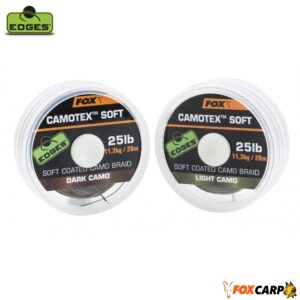 Fox Поводочный материал в мягкой оплетке EDGES Camotex Soft