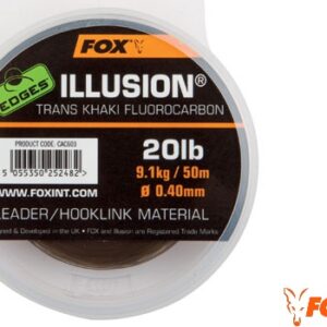 FOX Поводочный материал флюрокарбоновый Edges Illusion Hooklink