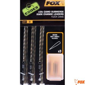 FOX Submerge Camo Leaders Kwik Change Kit Camo 40lb x3 (без сердечника)