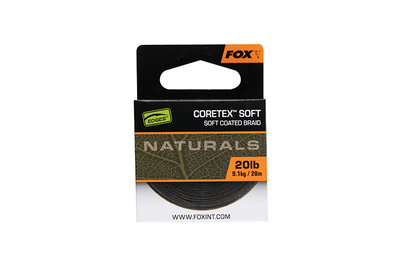Повідковий матеріал з м'яким покриттям Fox Naturals Coretex Soft