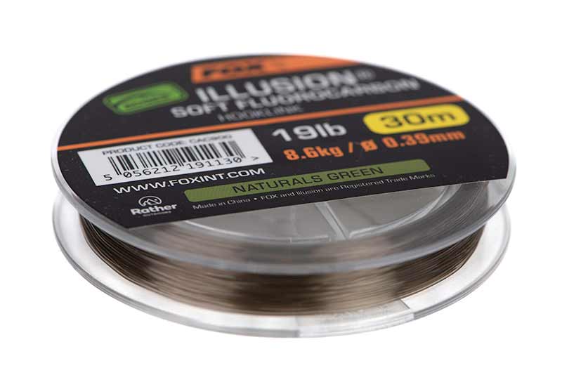 Повідковий флюорокарбоновий матеріал Fox Edges Illusion Soft Fluorocarbon Hooklink - Зображення 2