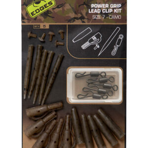 Камуфльований Набір Безпесних Кліпс Щільного Хвату Fox Camo Power Grip Lead Clip Kit №7