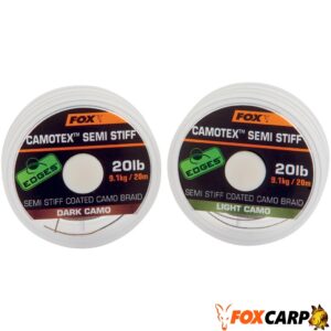 FOX Поводочный материал EDGES Camotex Semi Stiff