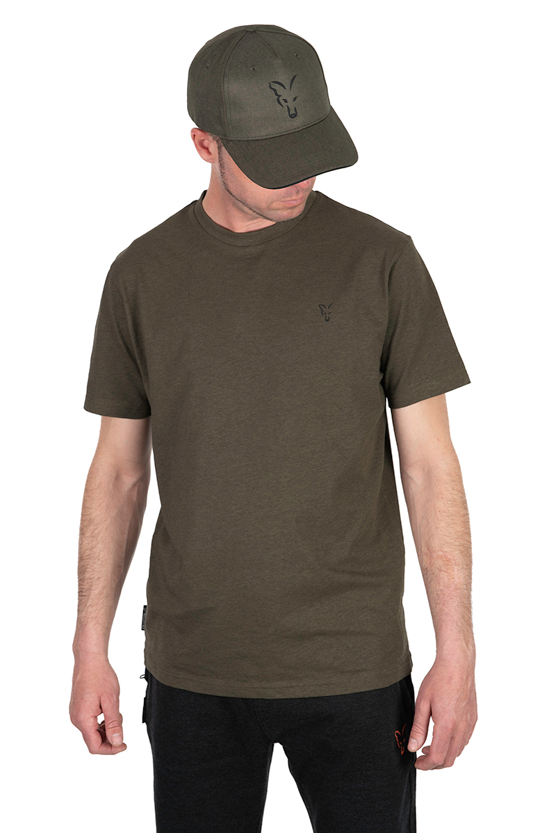 Футболка Fox Collection T-Shirt Green & Black