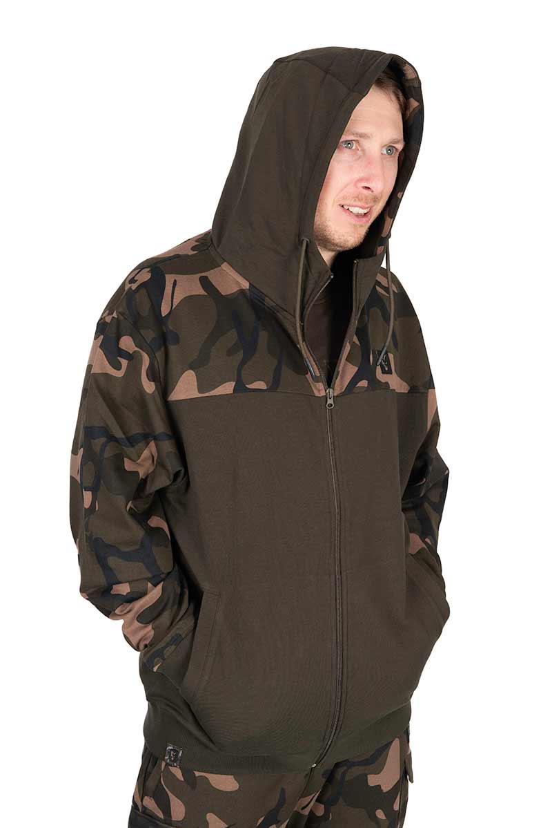 Толстовка Fox Lightweight Khaki / Camo Split Zip Hoody - Зображення 5