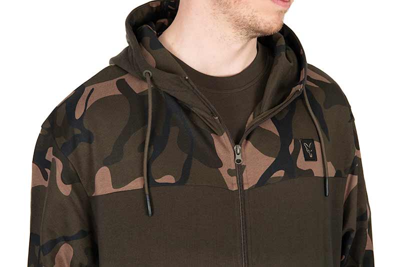 Толстовка Fox Lightweight Khaki / Camo Split Zip Hoody - Зображення 10
