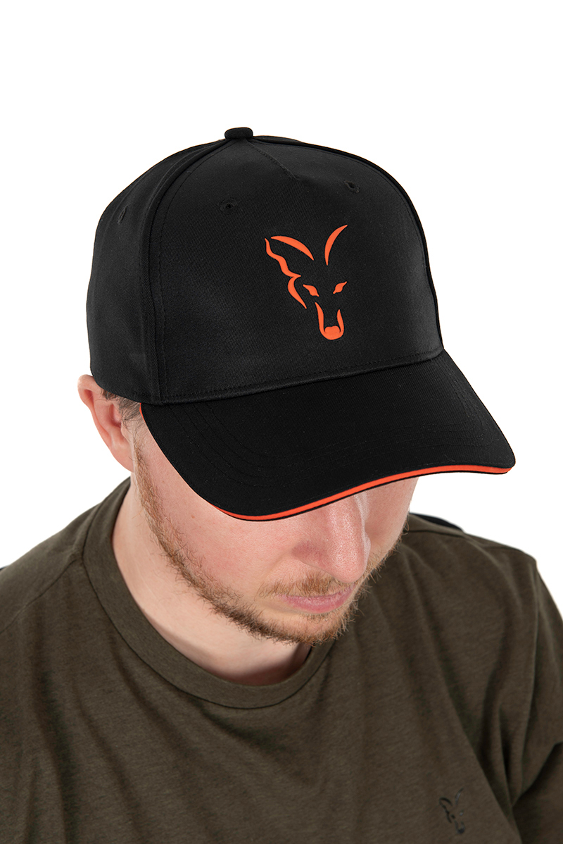 Бейсболка Fox Collection Baseball Cap Black & Orange - Зображення 2