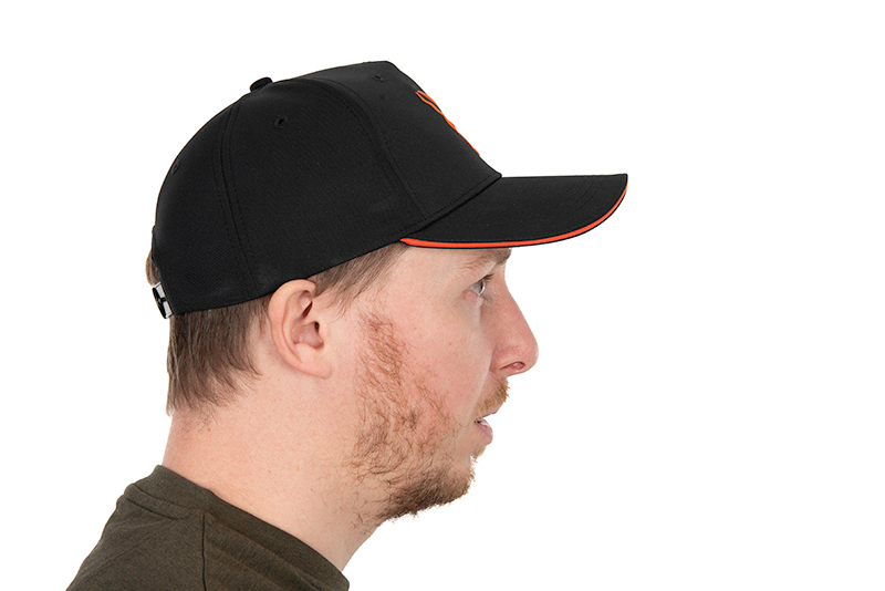 Бейсболка Fox Collection Baseball Cap Black & Orange - Зображення 3