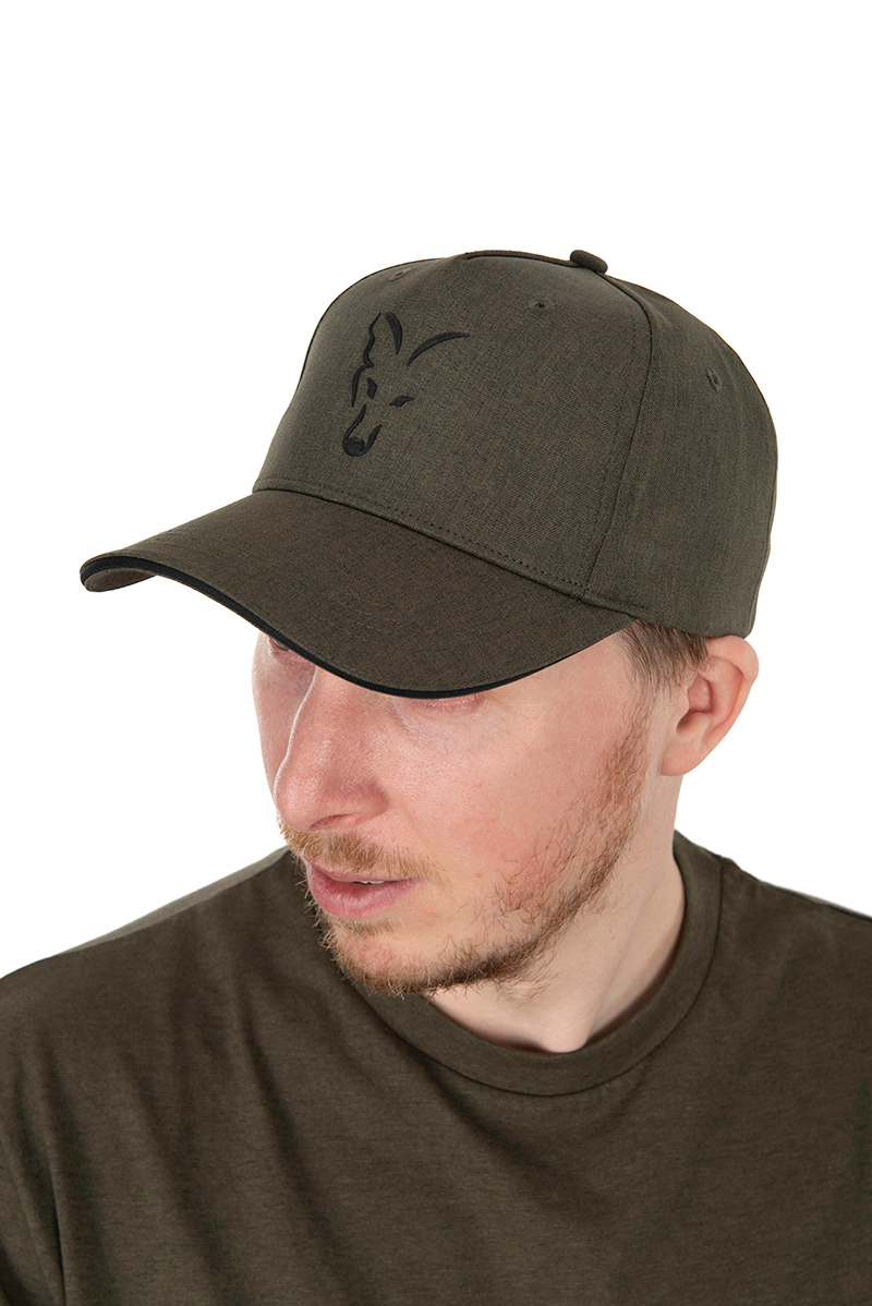 Бейсболка Fox Collection Baseball Cap Green & Black - Зображення 5