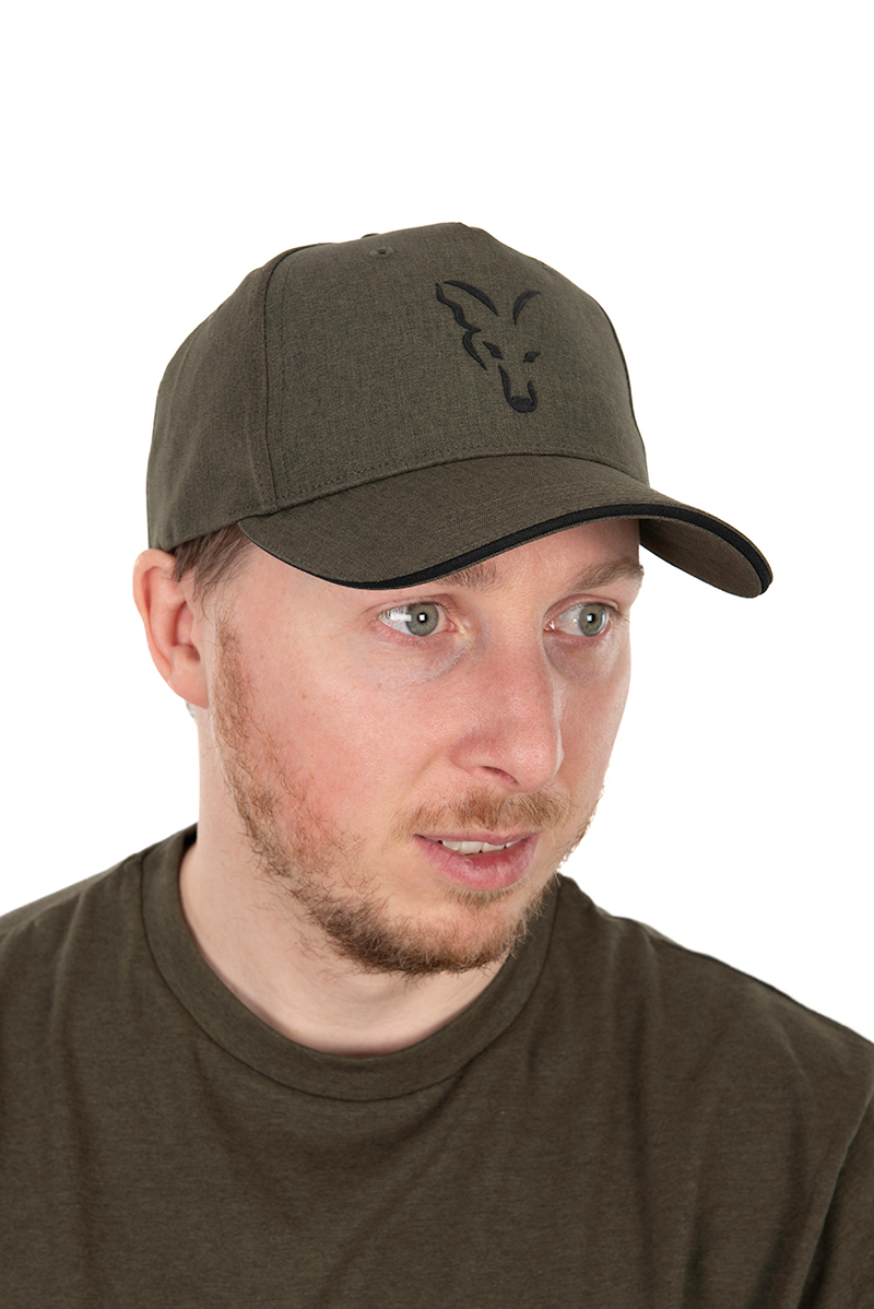Бейсболка Fox Collection Baseball Cap Green & Black