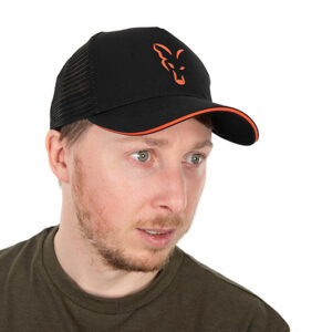 Кепка Fox Collection Trucker Cap Black & Orange