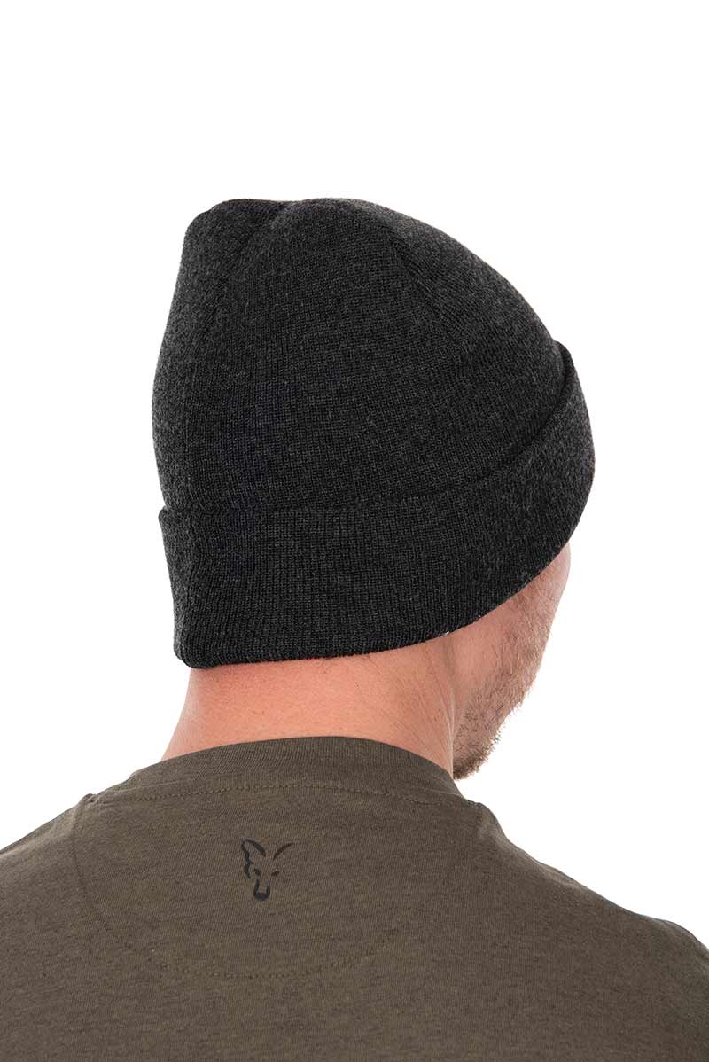 Шапка Fox Collection Beanie Black / Orange - Зображення 4