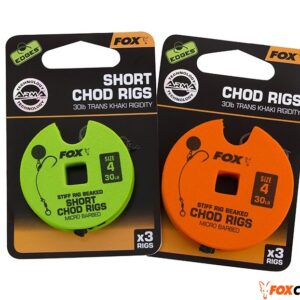 FOX Готові Чод повідки Fox Edge Armapoint stiff rig beaked Chod Rigs