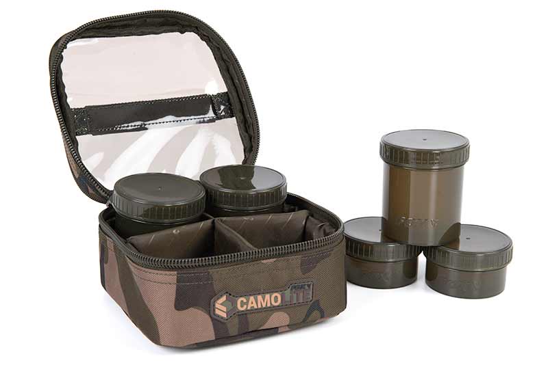 Кейс із баночками для діпування Fox Camolite Hookbait Case 6 Pot - Зображення 3