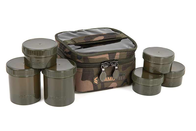 Кейс із баночками для діпування Fox Camolite Hookbait Case 6 Pot - Зображення 2