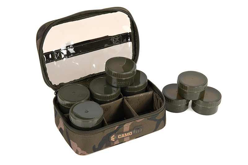 Кейс із баночками для діпування Fox Camolite 8 Pot Hookbait case - Зображення 5