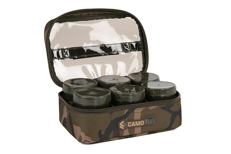 Кейс із баночками для діпування Fox Camolite 8 Pot Hookbait case - Зображення 2