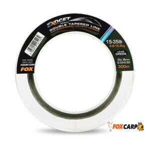 Конусна жилка Fox Exocet Pro Double Tapered Mainline Green 300m
