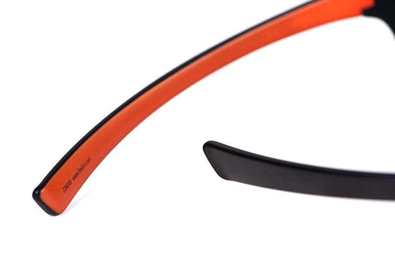 Сонцезахисні окуляри Fox Collection Wraps - Black/Orange - grey lense - Зображення 5