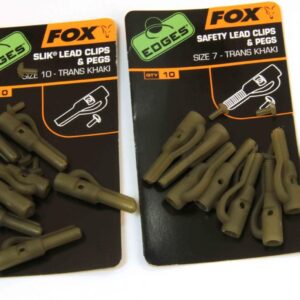 Fox Безопасная клипса + фиксатор EDGES™ LEAD CLIP + PEGS