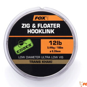 Повідочний матеріал для зіг-ріга Fox Edges Zig & Floater Hooklink T.Khaki