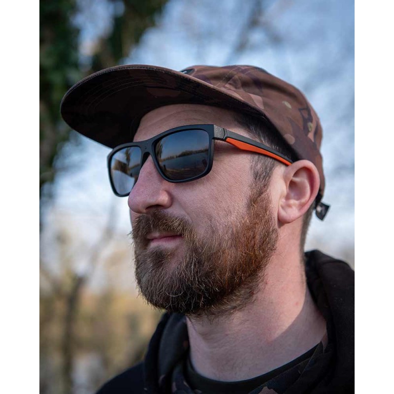 Сонцезахисні окуляри Fox Collection Black Orange Shades Grey Lens - Зображення 5