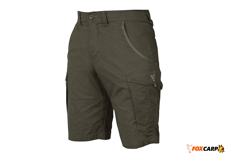 Fox Collection Сombats Shorts Green Silve Шорти