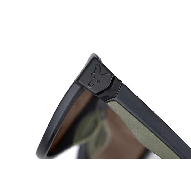 Сонцезахисні окуляри Fox Collection Green Black Shades Brown Lens - Зображення 3