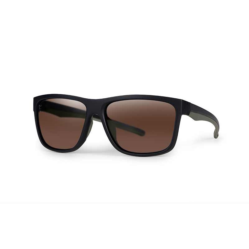 Сонцезахисні окуляри Fox Collection Green Black Shades Brown Lens