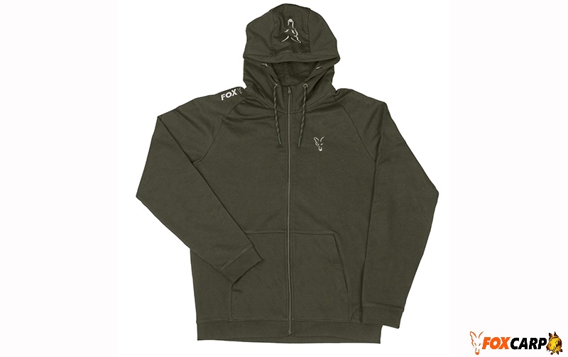 Толстовка Fox Collection Green & Silver Lightweight Hoodie