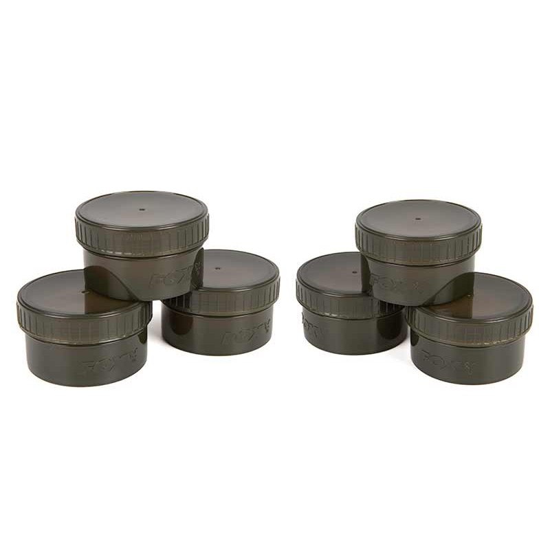Баночки для дипування Fox Edges Hookbait Pots Full Size 6pcs - Зображення 3