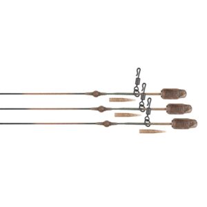 Готові оснастки Fox Edges Heli-Clip Rigs 50lb Leadcore 3pcs