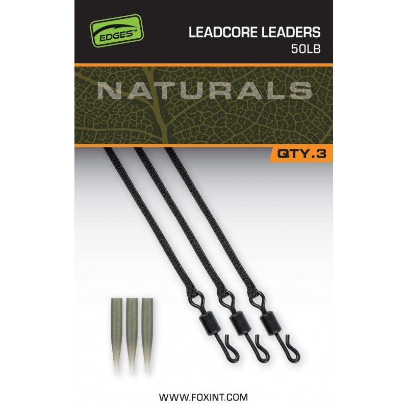 Лідкор з сердечником Naturals Leadcore Leaders x 3