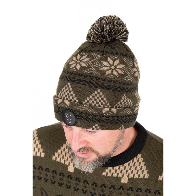 Шапка Fox Festive bobble - Зображення 4