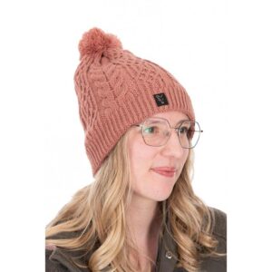Шапка жіноча Fox Ladies Knitted Bobble
