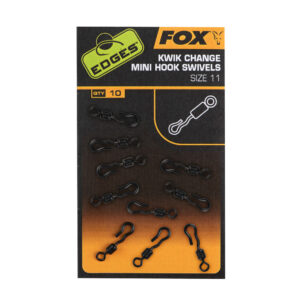 Міні вертлюг з швидкоз’ємом для гачка Fox Mini Hook Swivels