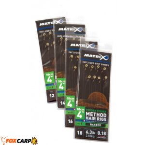 Matrix Готовые поводки Feeder Rigger method hair rigs