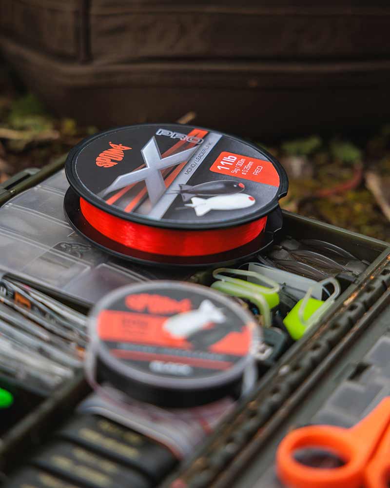 Монофіламентна ліска Spomb X Pro Mono 0.26mm/11lb x 300m RED - Зображення 3