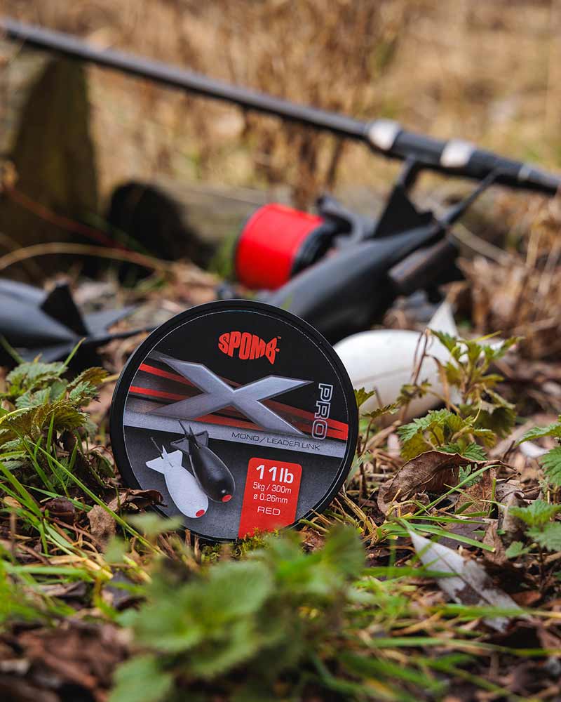 Монофіламентна ліска Spomb X Pro Mono 0.26mm/11lb x 300m RED - Зображення 5