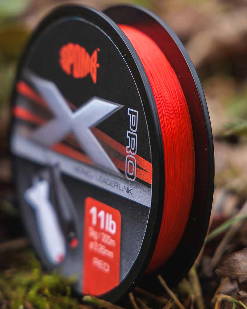 Монофіламентна ліска Spomb X Pro Mono 0.26mm/11lb x 300m RED - Зображення 4